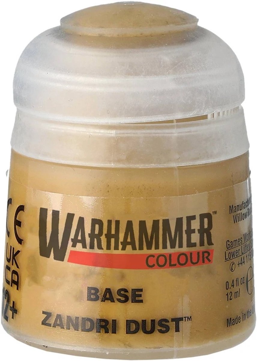 Warhammer Paint - Base - Zandri Dust 12ml - (21-16)