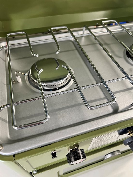 Oven op gas met dubbele kookplaat — afbeelding 4