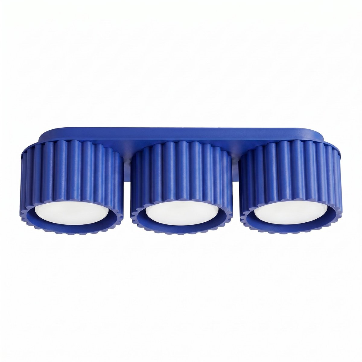 Sollux Lighting Plafondlamp AURA - Gx53 - ultramarijn - aluminium - 32.5x10x8cm