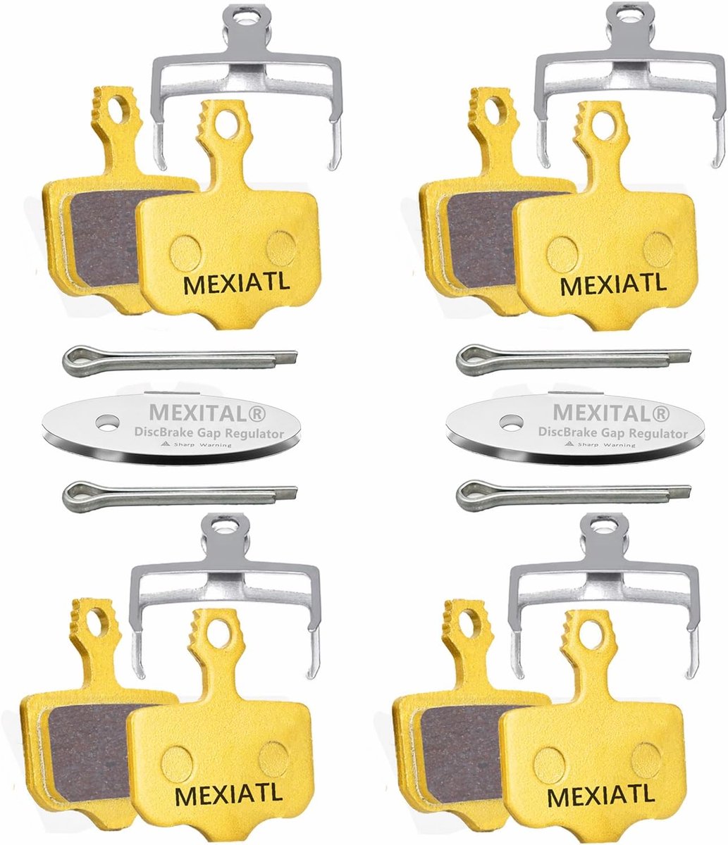 4 Pairs Disc Brake Pads for Avid Elixir 1 3 5 7 9 Elixir CR/Elixir CR Mag/Elixir R/Elixir XO Sram DB1 / DB3 / DB5 - ShopVlot