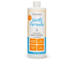 Oxyfresh Unflavored Mondwater - Gentle Formula - Smaakvrij - 473 ml
