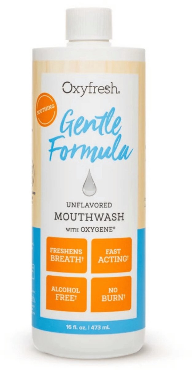 Oxyfresh Unflavored Mondwater - Gentle Formula - Smaakvrij - 473 ml
