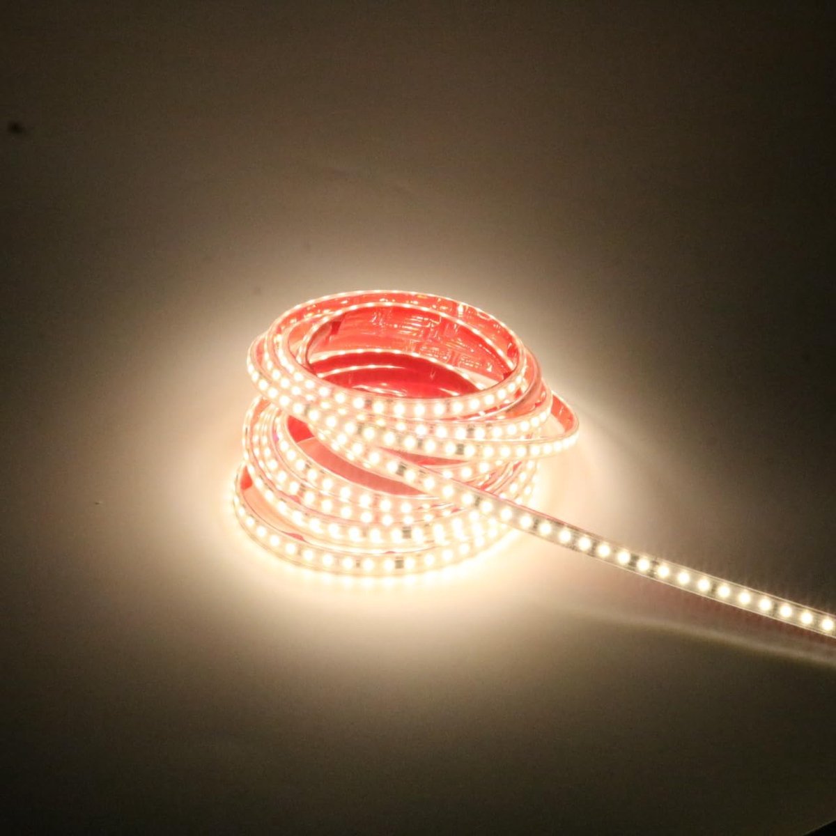 2835 LED Strip Lights 230V 5M White with Switch, 5 Meters Outdoor IP67 Waterproof LED Light Strips 4000K (White, 5M) - ShopVlot