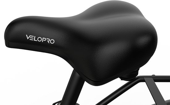 Velopro C1 Elektrische Fiets 36V 250W-13Ah Accu, 27.5 inch- 7 Versnellingen-LCD Display- Voorvering- Alleen Trapondersteuning-wit van VeloPro™ — afbeelding 4