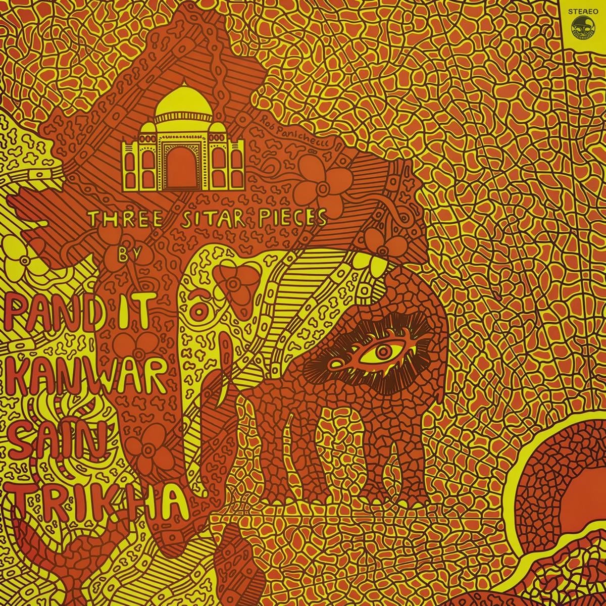 Pandit Kanwar Sain Trikha - Three Sitar Pieces (7" Single)