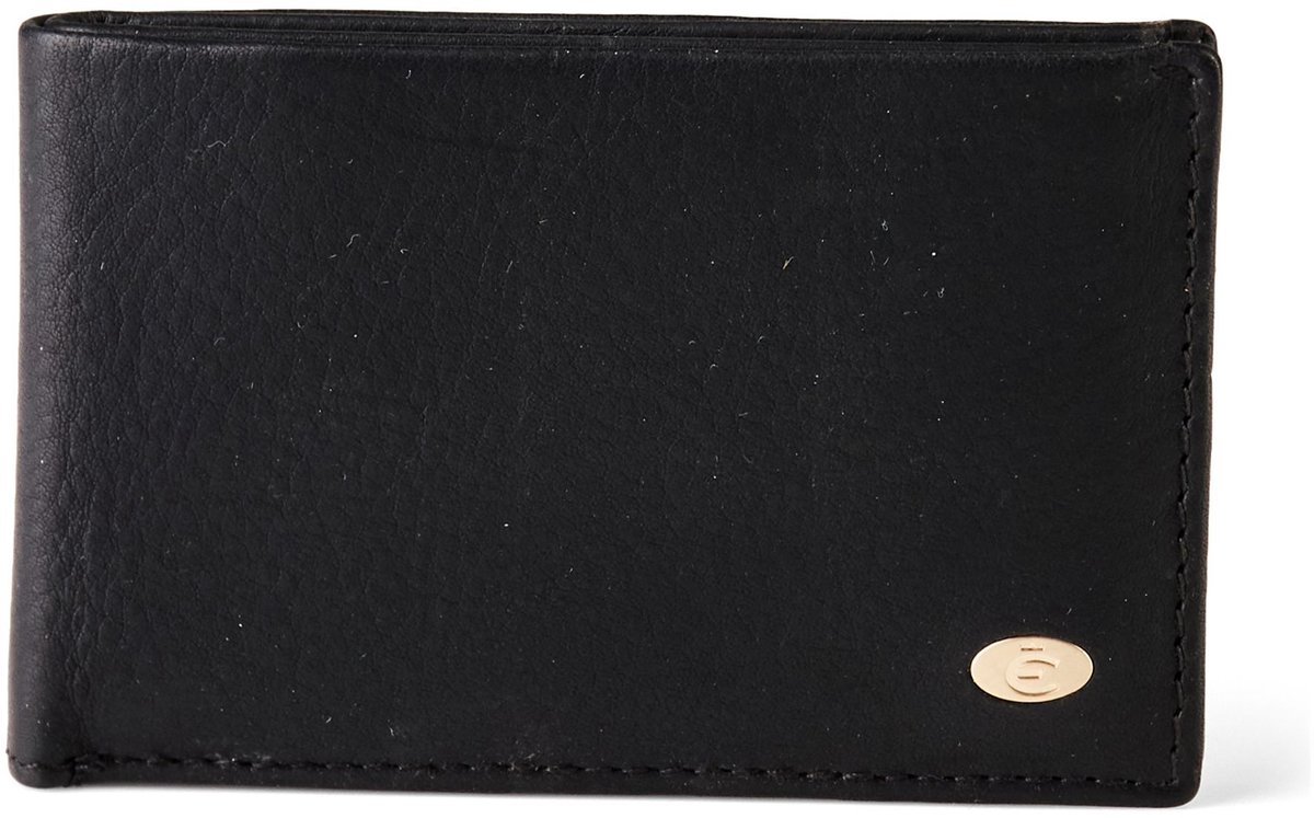 Esquire Chicago Portemonnee RFID-bescherming Leer 10.5 cm - Jongens - Horizontaal - schwarz