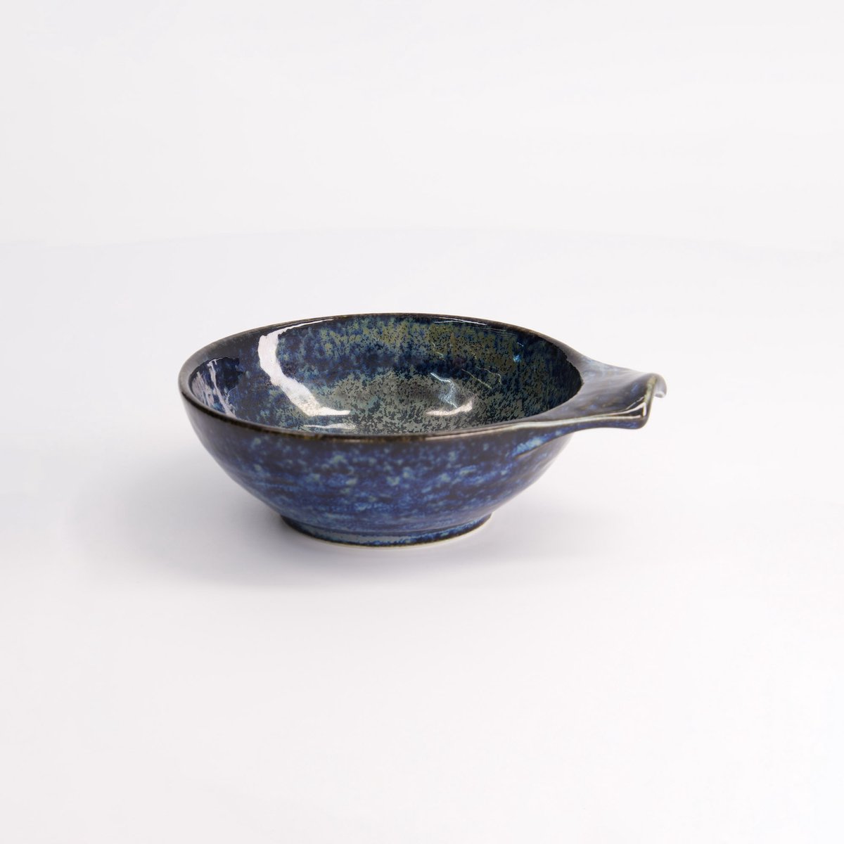 Tokyo Design Studio - Cobalt Blue Tonsui Kom - Blauw/Wit - 270 ml - 15,2 cm