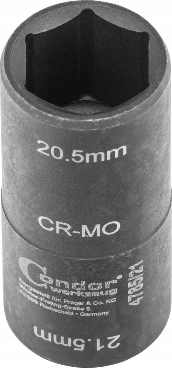 Speciaal Wiel Dop Dop 1/2" 20,5-21,5 mm