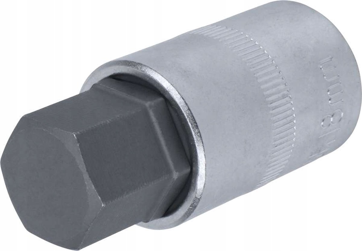 Dopsleutel 1/2" Inbus 18 x 55 mm
