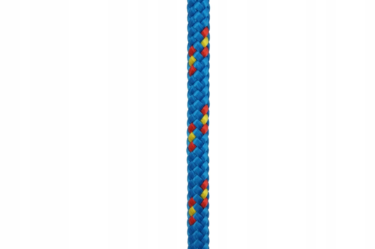 Blauw polyester touw 4mm - Zeilboot / Laarstouw