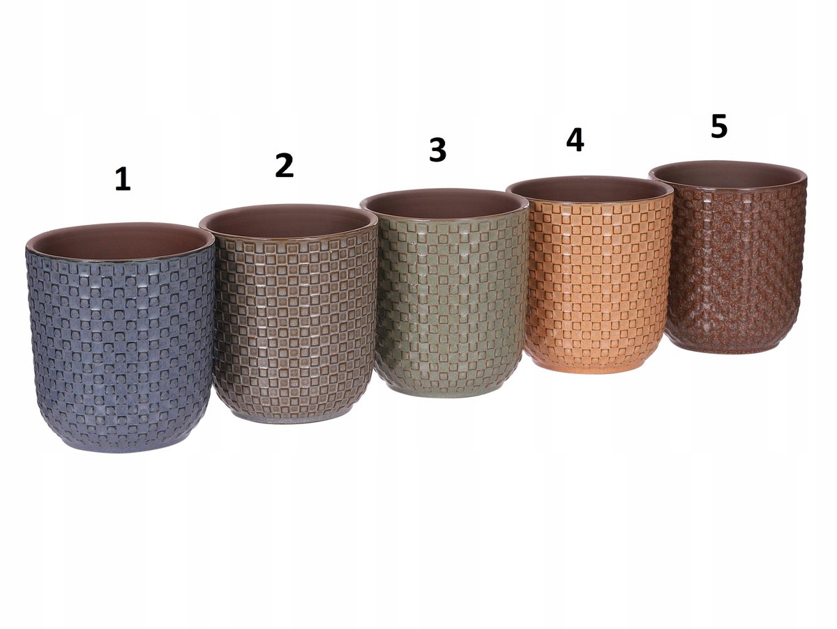 Keramische Pot Ronde Decoratieve Bloem Pot 12,5x13,5cm