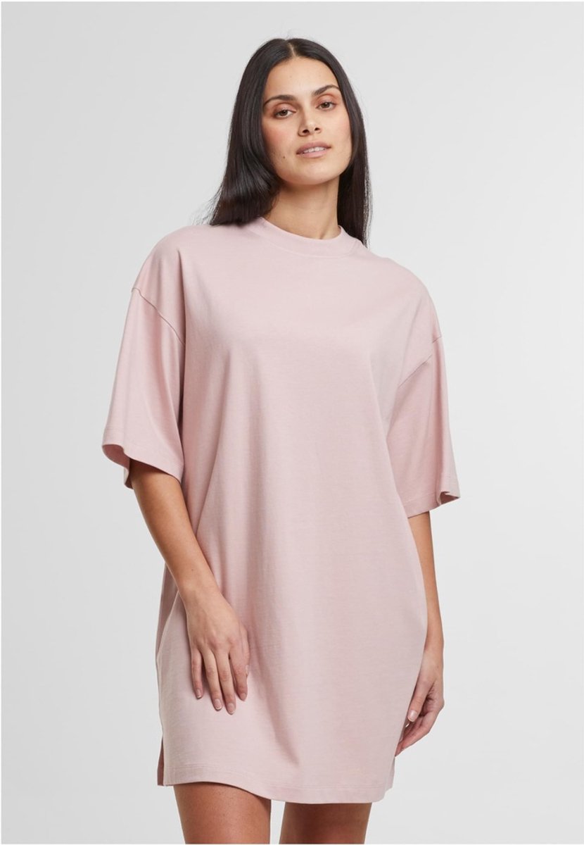 Urban Classics Organic Heavy Oversized Tee Korte jurk L Roze