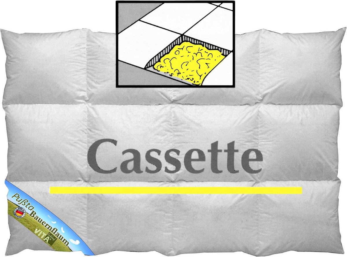 Dekbed extra warm 135x200 cm - premium dons - ideaal voor de winter - made in Duitsland - ShopVlot