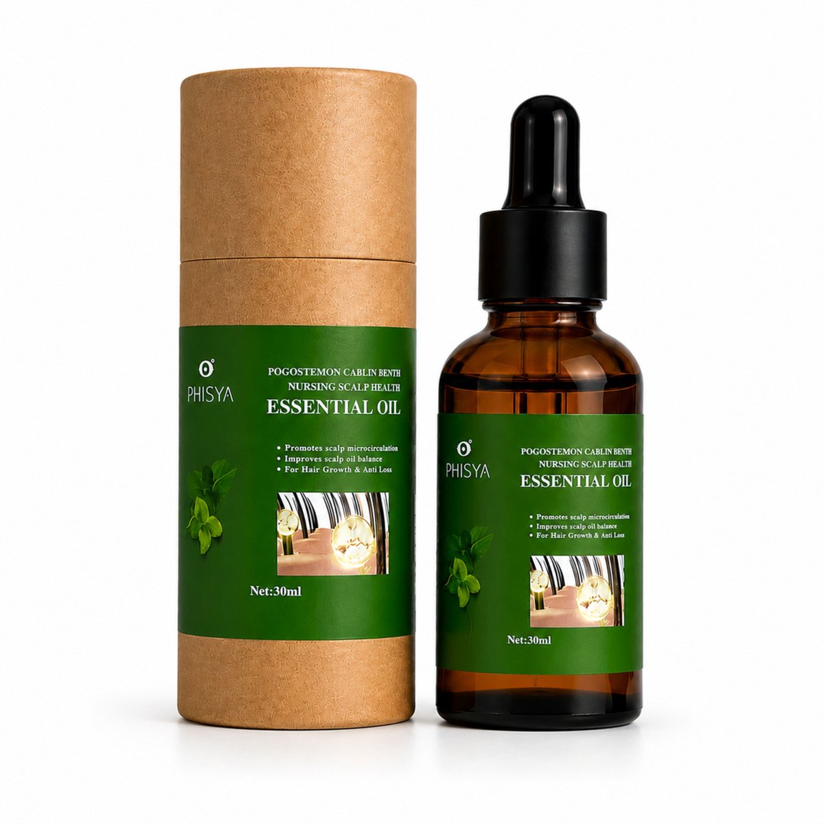 Rozemarijn Haarolie Baard - Haaruitval en voor sterke haargroei met biotine & natuurlijke oliën - Hair Oil Vegan - Haargroei serEtherische Oliemix voor Haar- en Hoofdhuidverzorging - 30 ml - 2 stuks