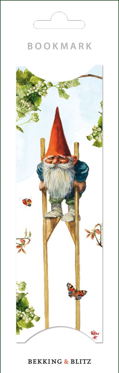 Boekenlegger - Kunst - Kabouter, Rien Poortvliet - 5cm x 16cm