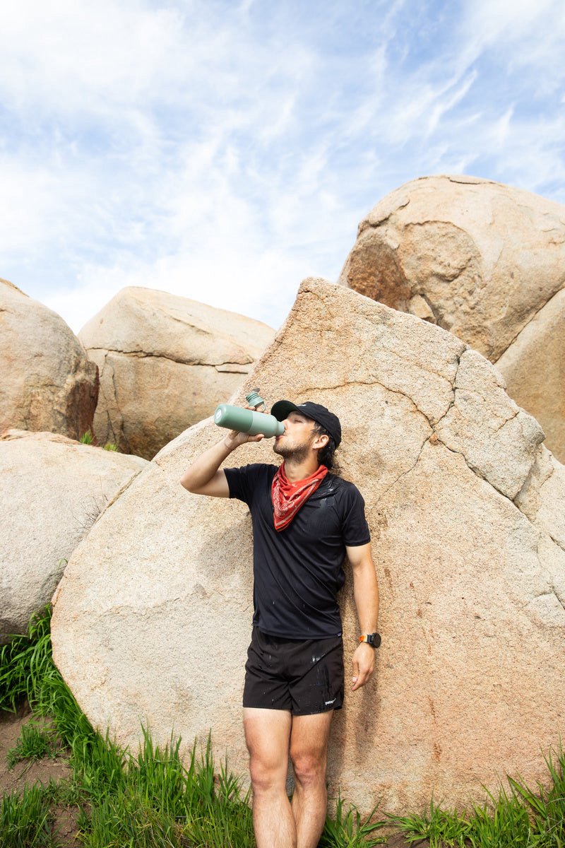 Klean Kanteen Rise Classic Insulated 592ml - Arch Loop Cap Iceberg- Geïsoleerde waterfles – foto 2