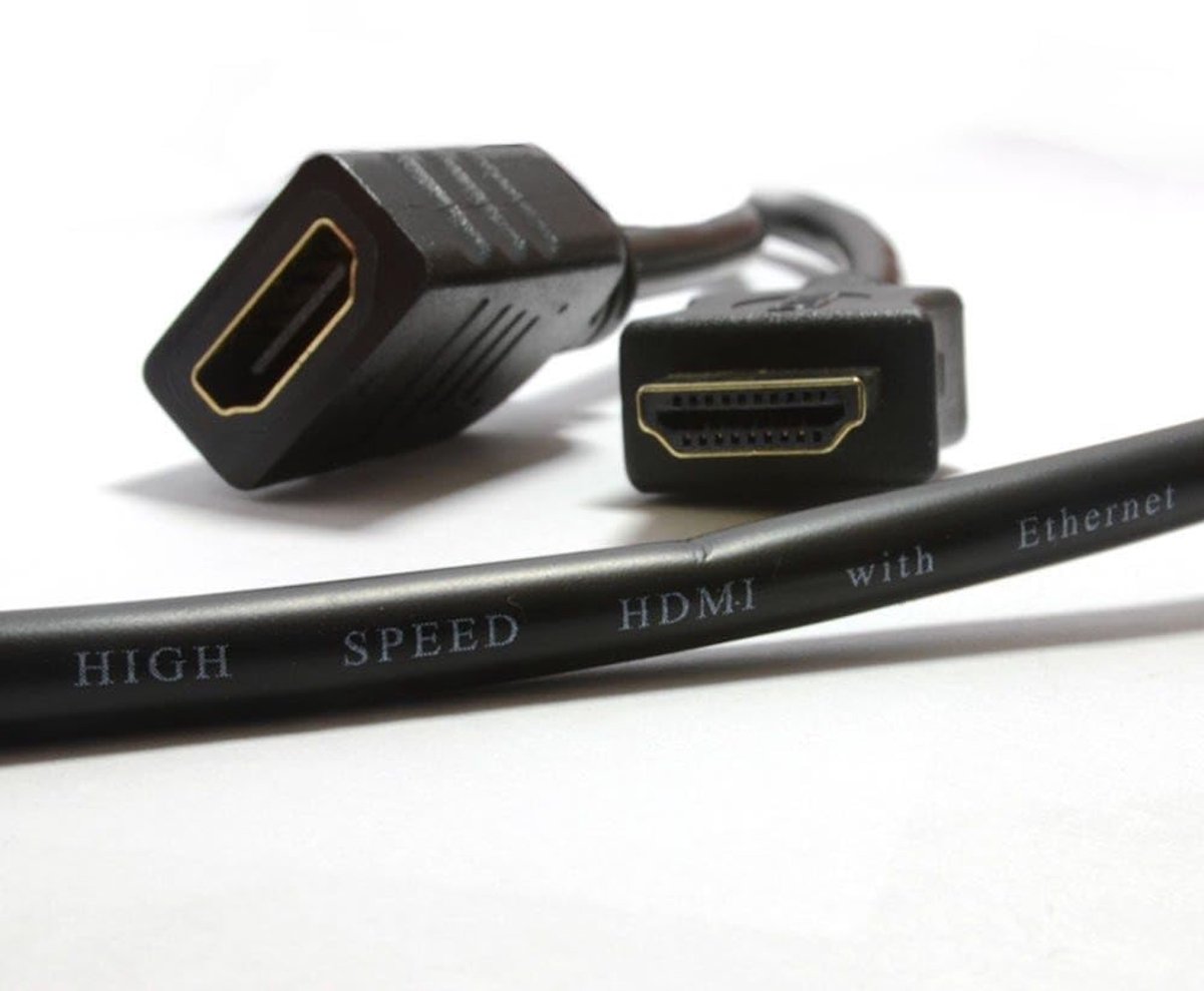 kenable HDMI Extension Cable Male to Female High Speed Cable 1080P HD TV 0.5m 50cm [0.5m] - ShopVlot