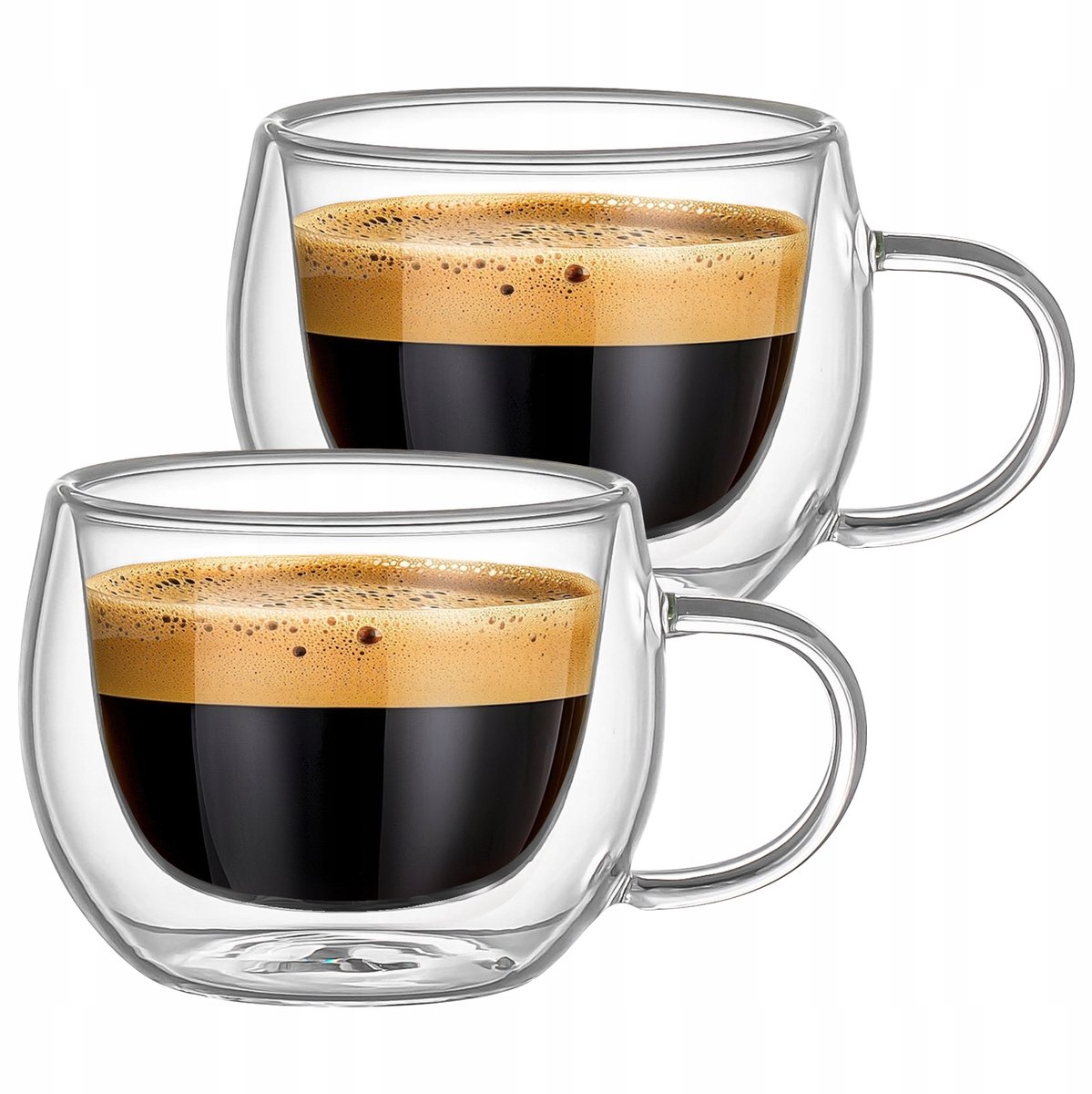 Thermosglazen Sophia 80ml Dubbelwandig voor Espresso (2 stuks)
