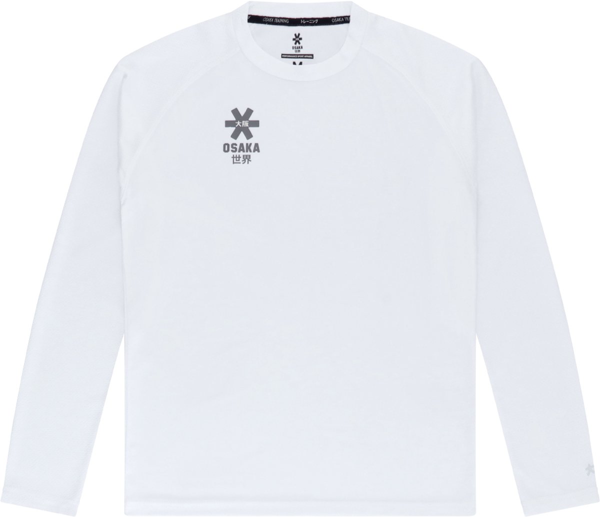 Osaka Men Training Tee Long Sleeve Wit