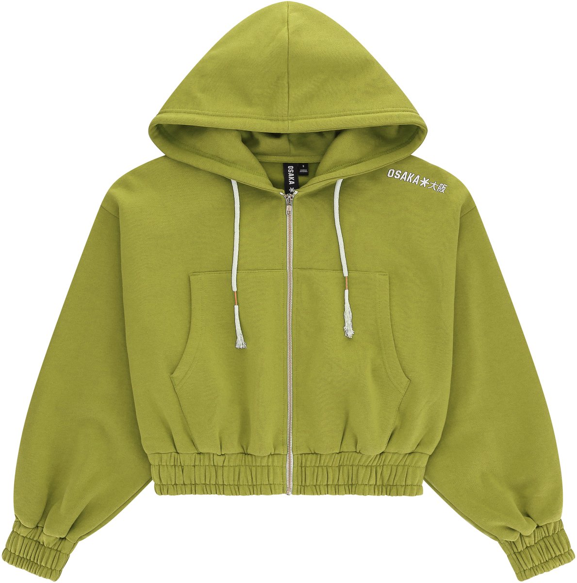 Osaka Women Cropped Full Zip Hoodie Ferite