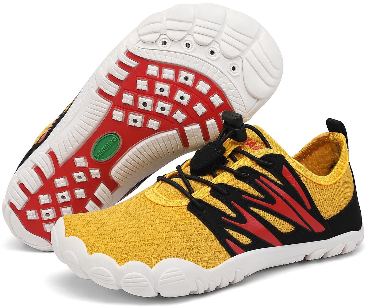 Barefoot waterschoenen meisjes maat 27 - sneldrogend - ademend - brede teen - ShopVlot