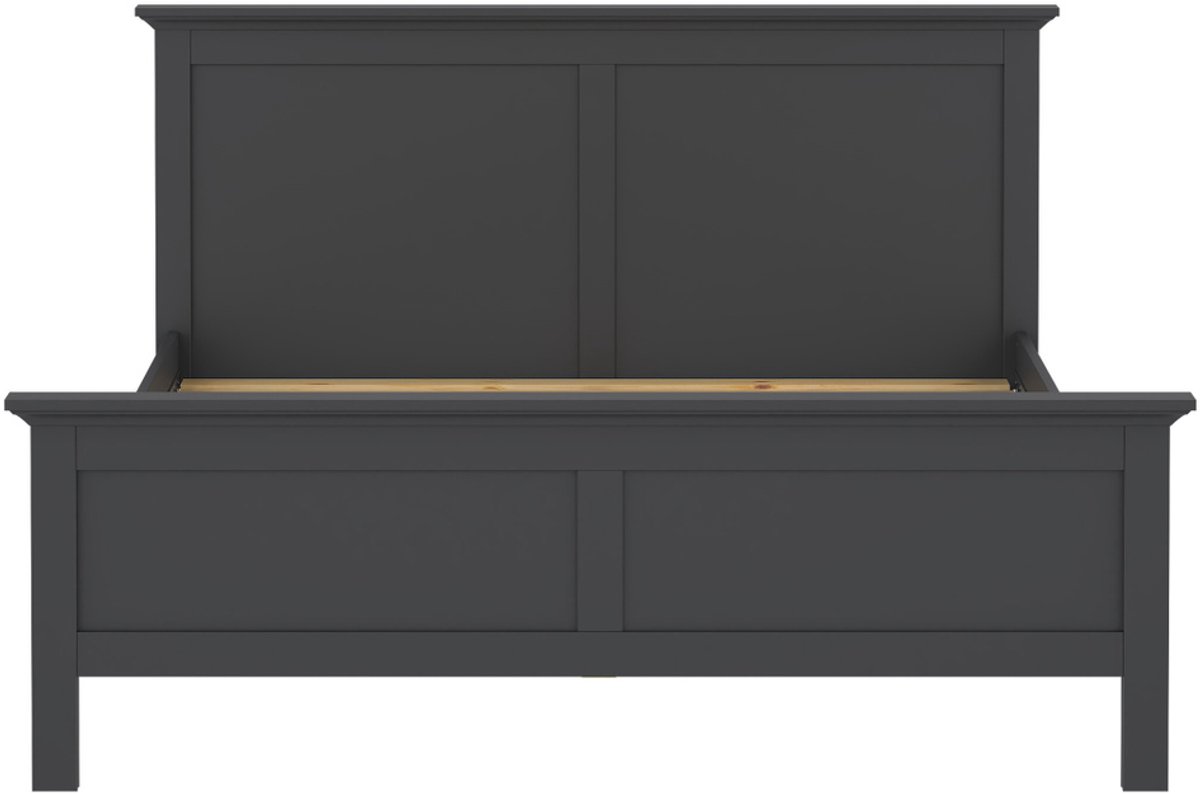 Giga Living Bed Paris - Grijs - 210x180x110cm