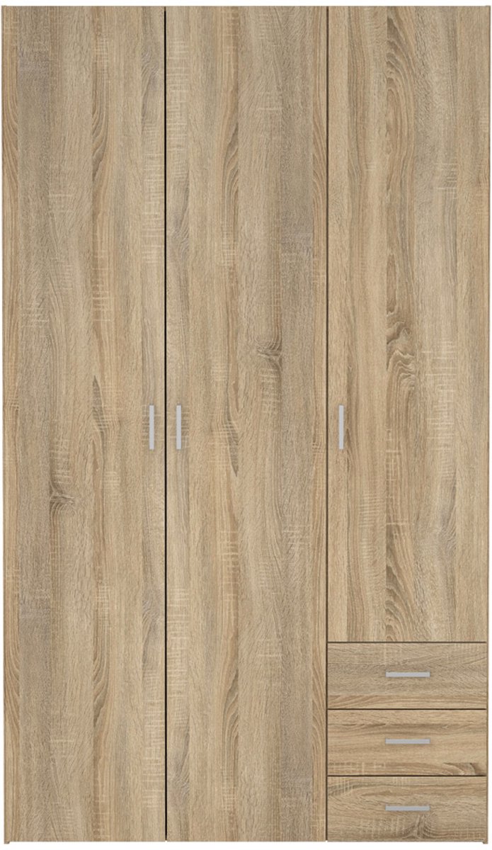 Giga Living Kledingkast Space - Naturel - 116x50x200cm