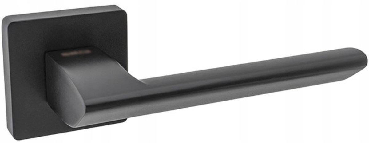 Alubrass Blitz TALC zwarte deurklink - modern design