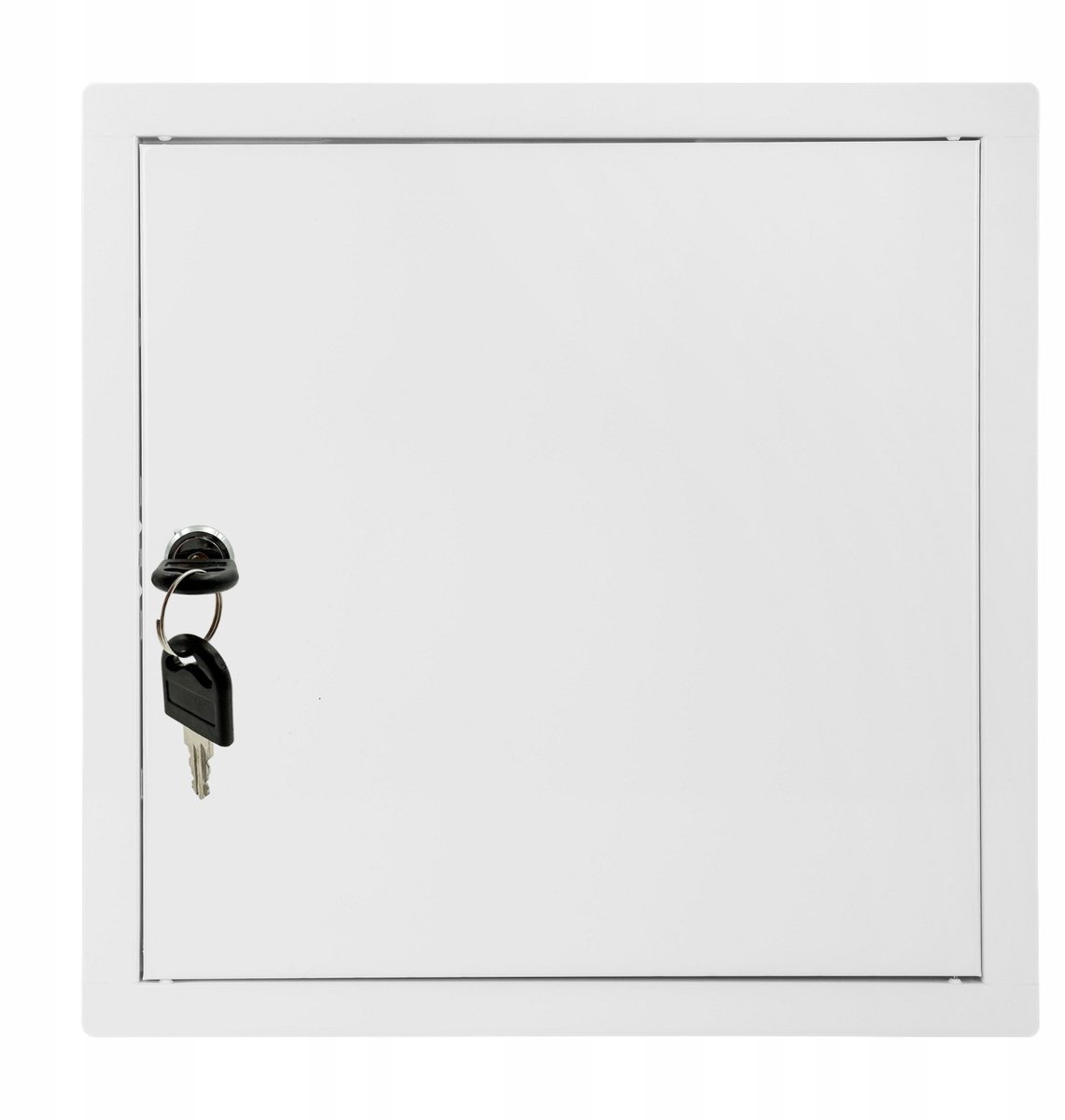 Merkloos Wit Metalen Toegangsdeurtje 50x60 cm met Sleutel