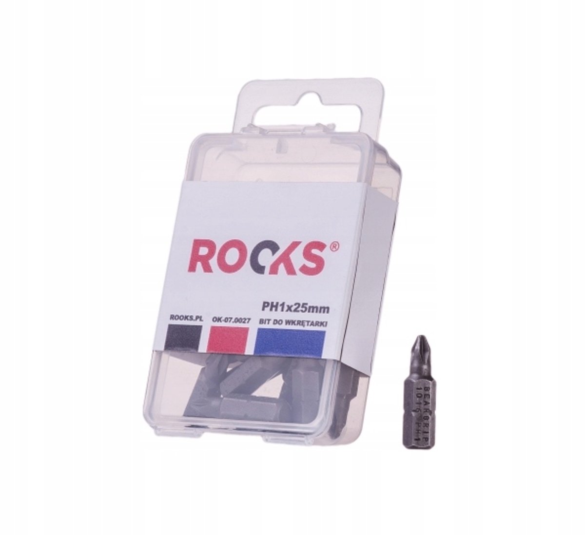 ROOKS Slagmoerbits PH1 1/4" x 25mm, 10 stuks