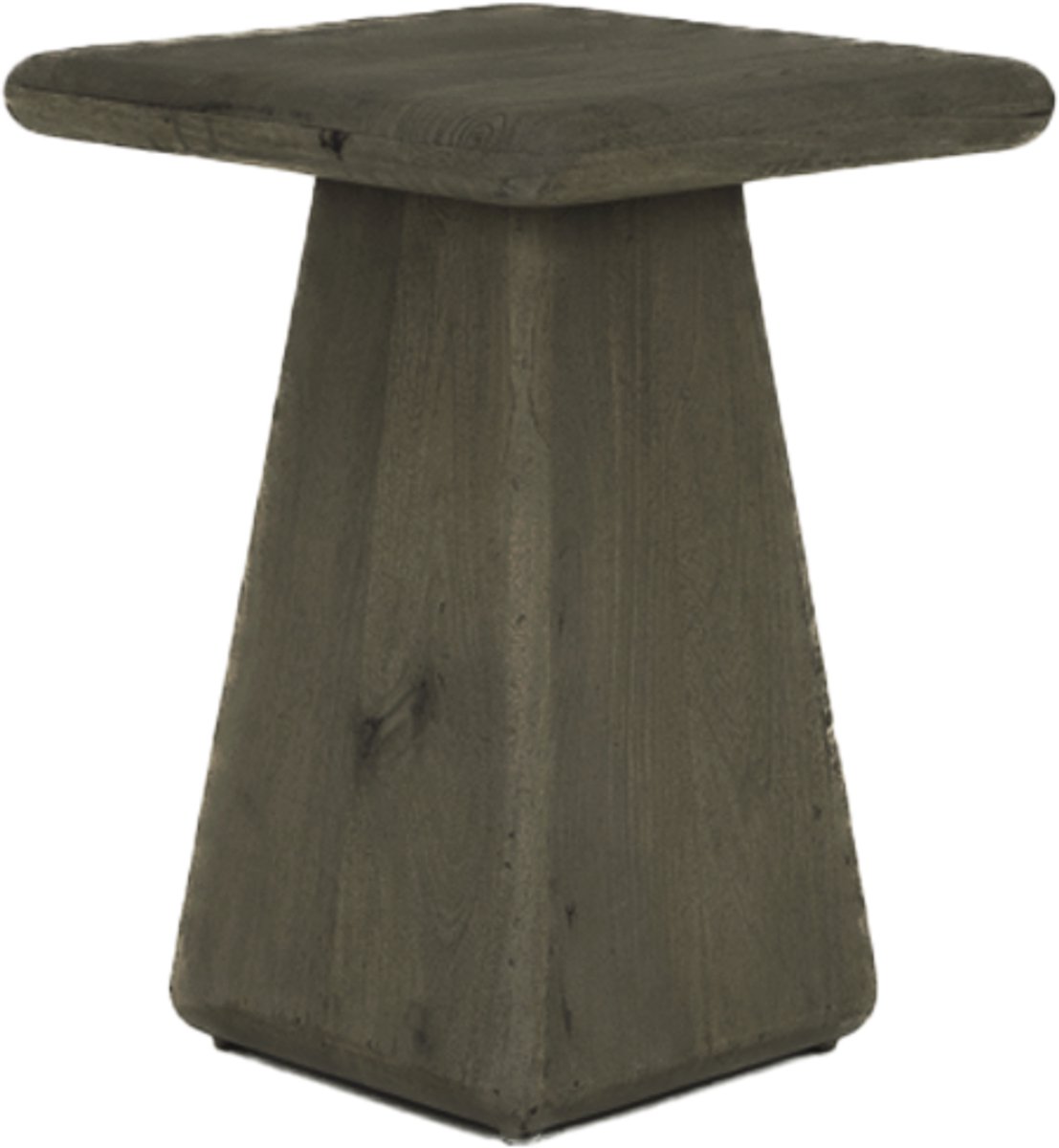 Tower Living Bijzettafel Asti Vierkant Olijfbruin 40cm