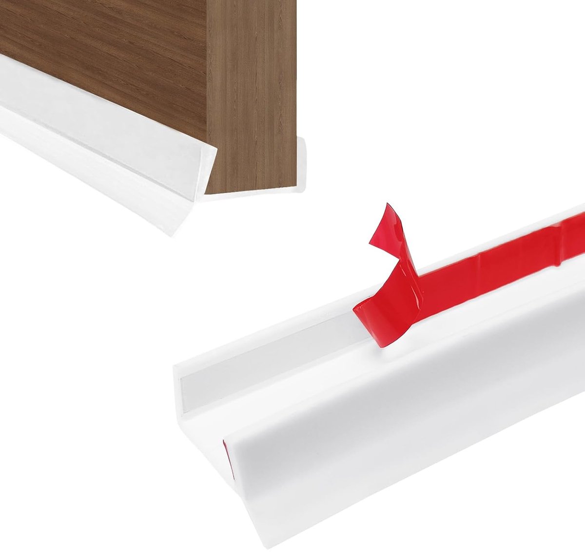Pedestal profiel zelfklevend 15/16/17/18 mm - silicone rubber - weerbestendig - duurzame afdichting voor keuken - ShopVlot