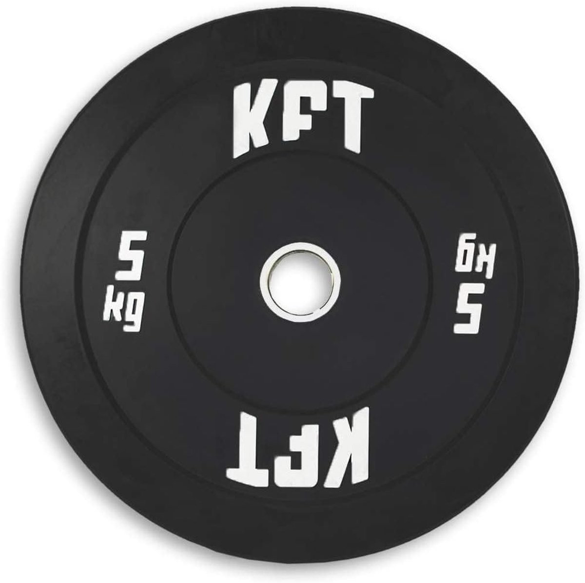 Halterdiscs 5 kg - zwart - IWF goedgekeurd - ideaal voor krachttraining - ShopVlot