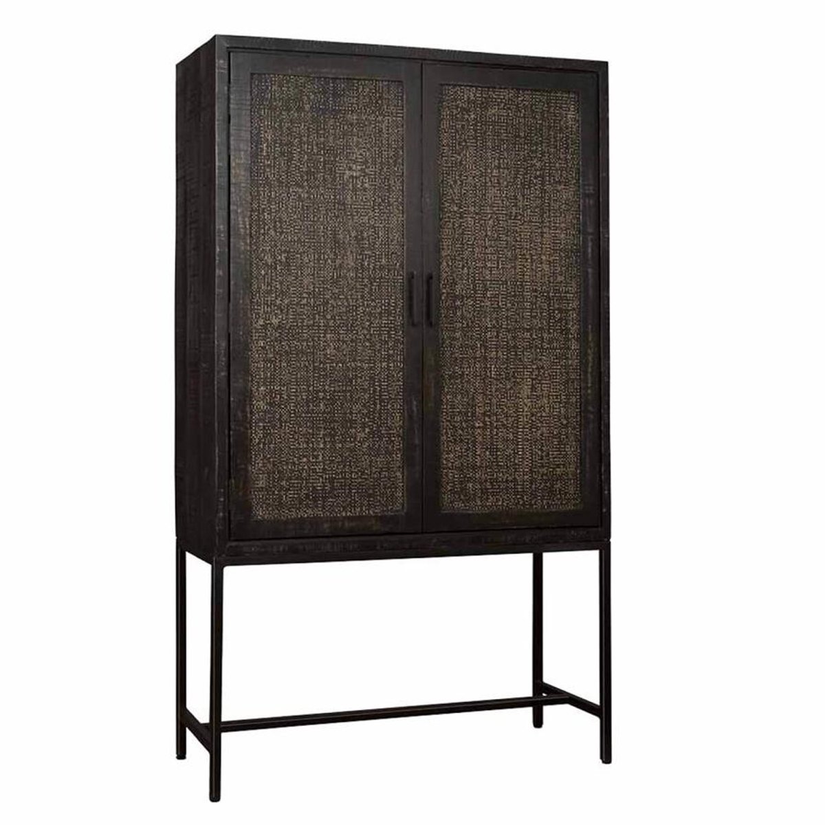 Tower Living Opbergkast Carini - Naturel Hout - 110x45x190cm