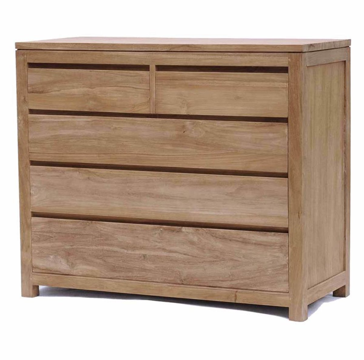 Tower Living Ladekast Corona - Bruin Hout - 110x50x95cm