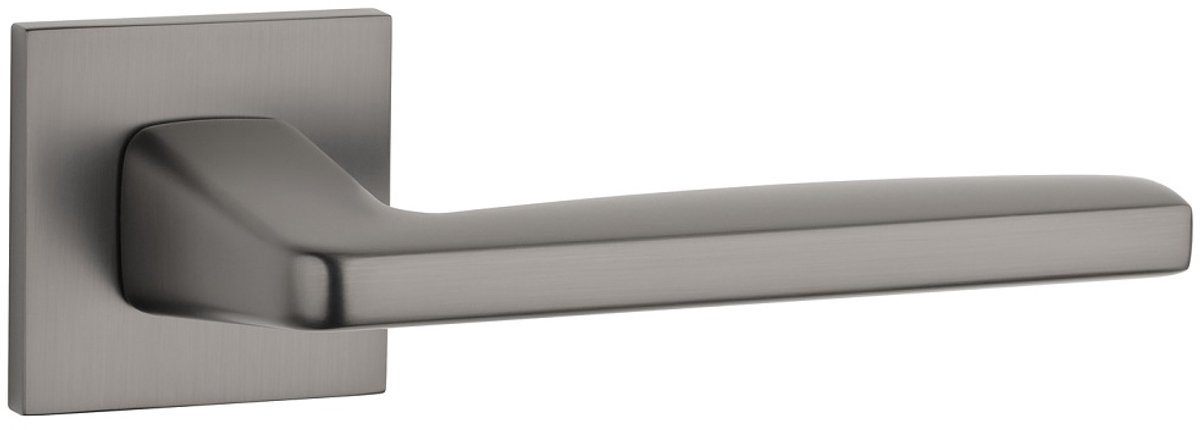 Erba Q Slim Deurkruk - Titan - Vierkante Rozet 7mm
