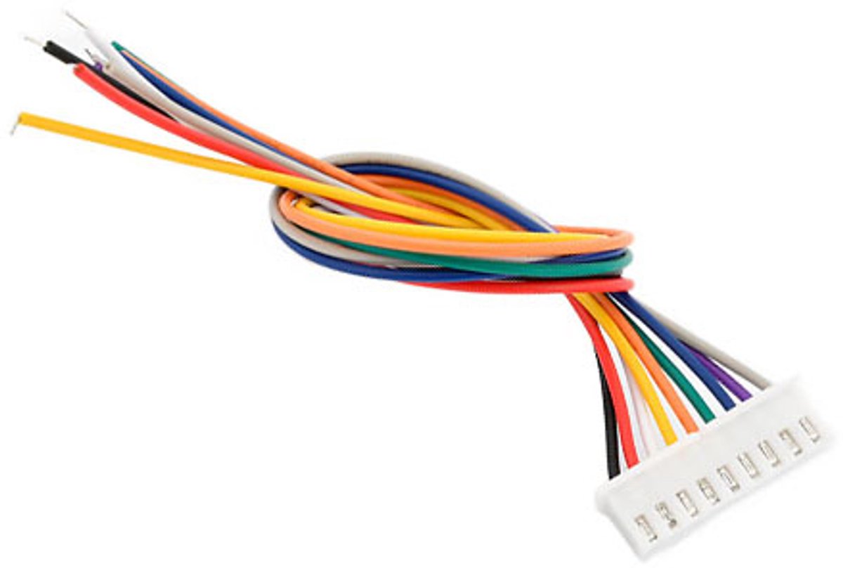XH2.54 9-Pin Female Kabel 20cm – Eenzijdige Stekker Aansluitkabel
