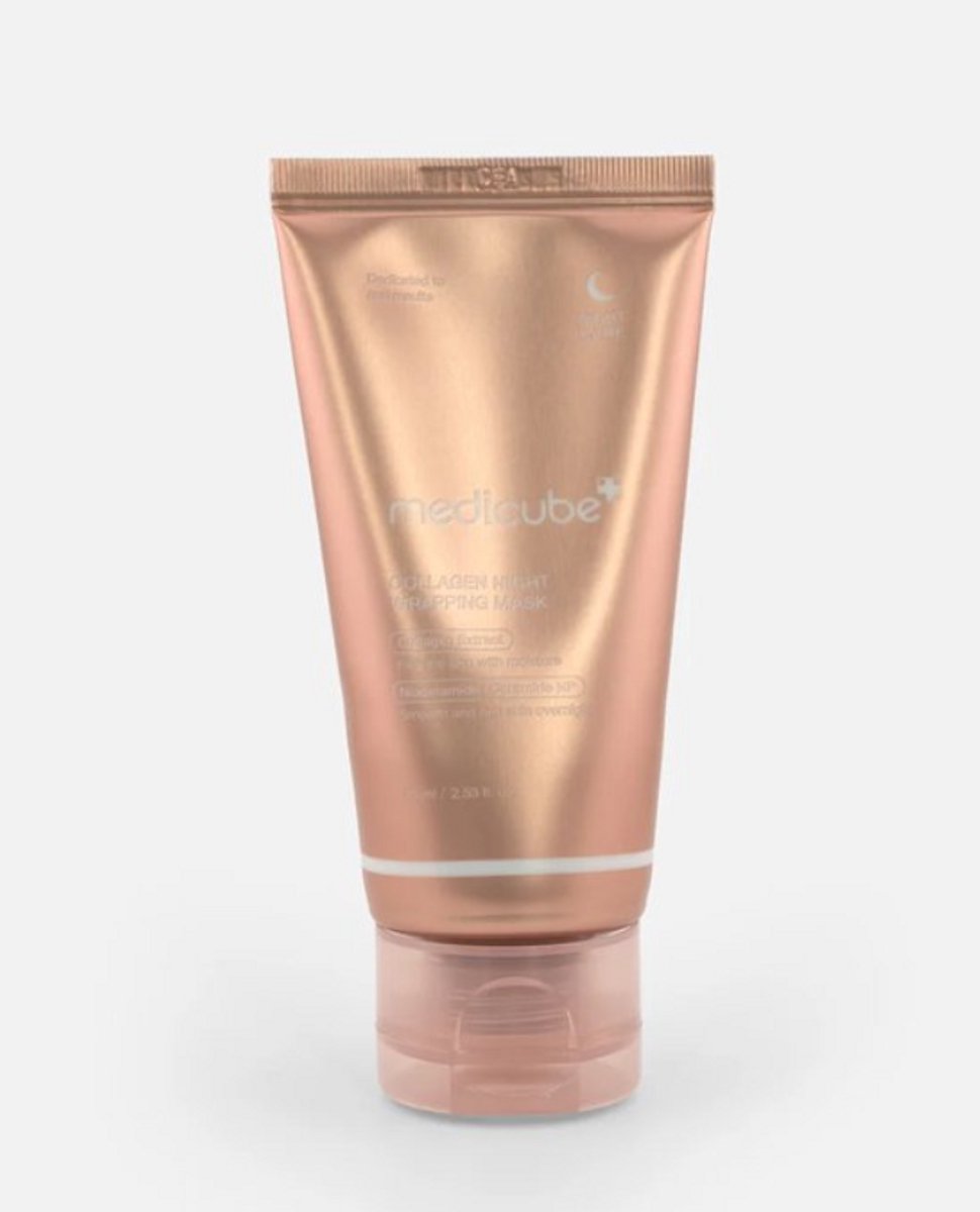 Beste Collageen Maskers 2026 Medicube Collagen Night Wrapping Mask – 75 ml