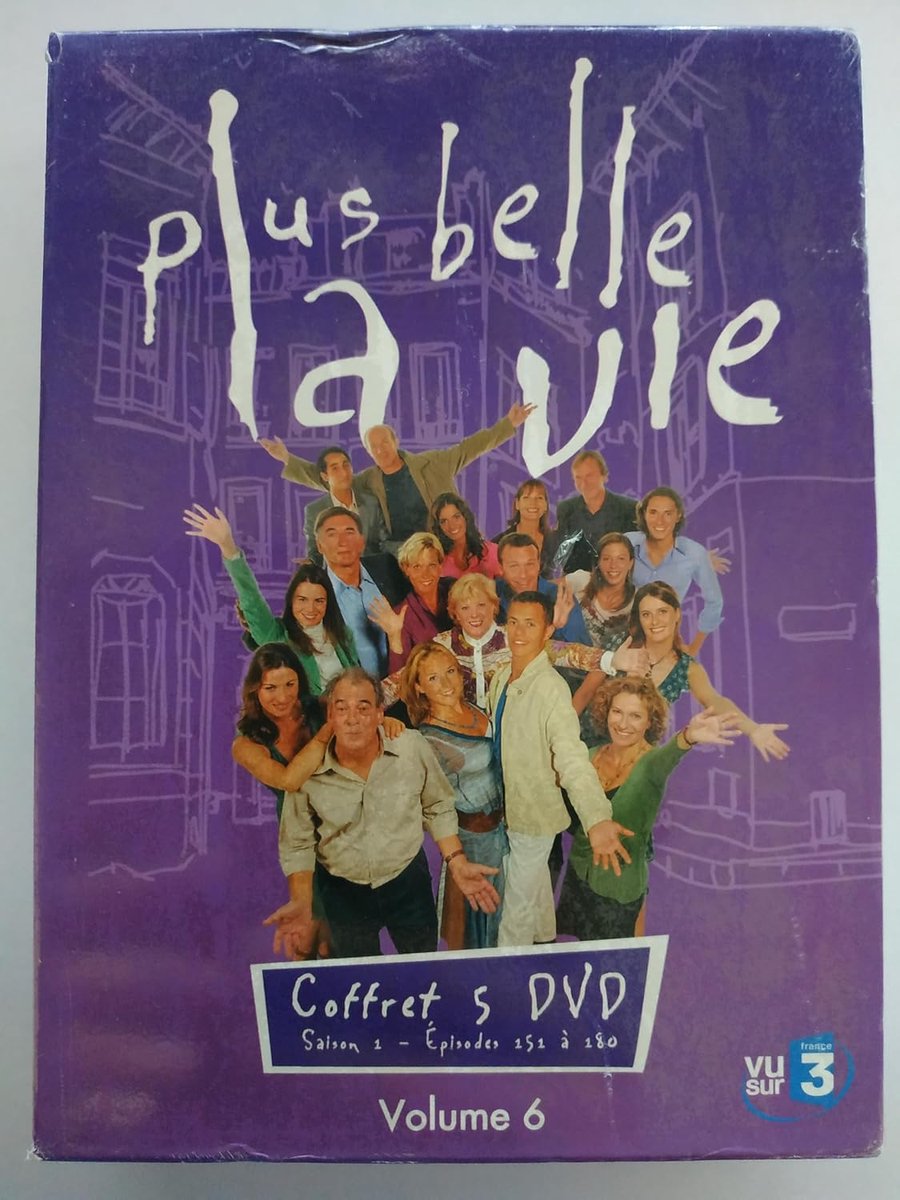 Plus Belle La Vie Volume 6 : épisodes De 151 à 180 - ShopVlot