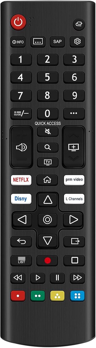 ALLIMITY AKB76040302 Remote Controls Compatible with LG 4K UHD TV 43UP7670PUC 43UP7700PUB 55UP7670PUC 55UP7700PUB - ShopVlot