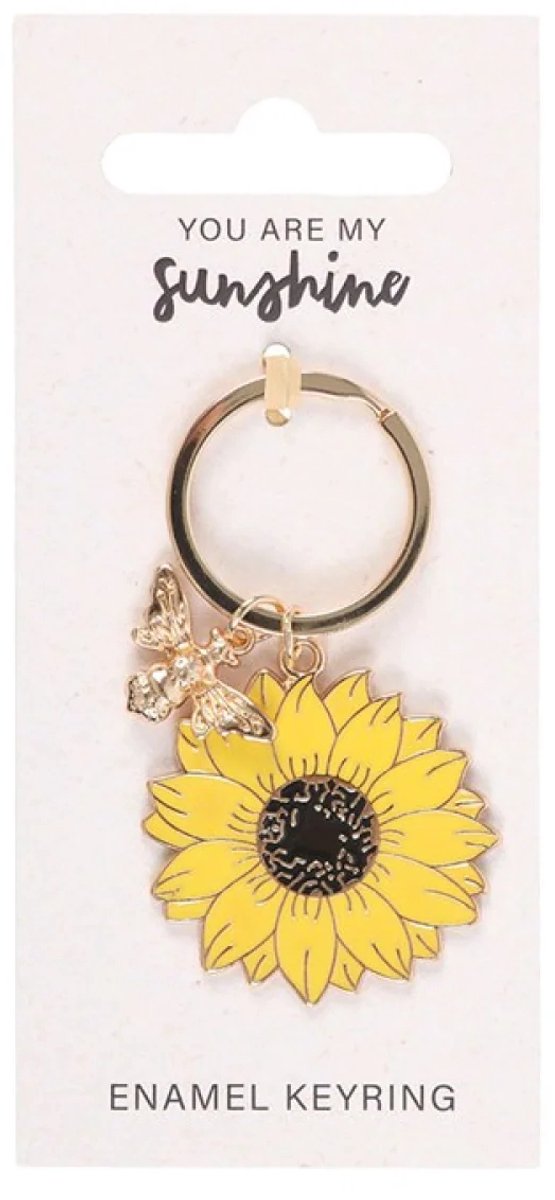 Something Different - You Are My Sunshine Sunflower Sleutelhanger