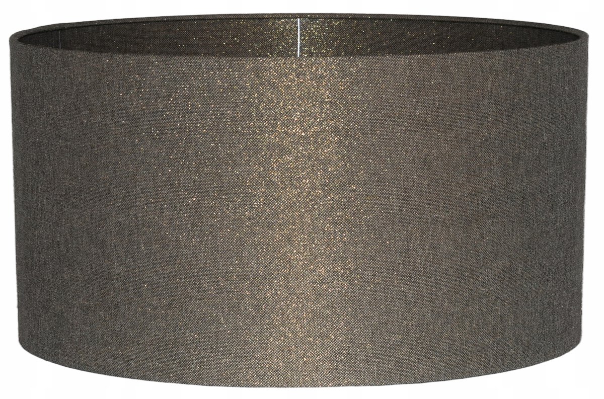 Luxe Lampenkap E27 Cilinder 45cm Oud Goud - Stijlvolle Decoratie