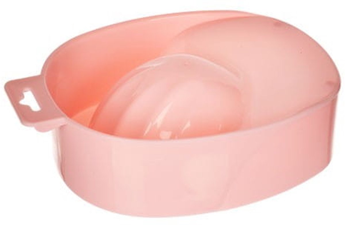 Manicure Kom, Roze Nagelkom met Vingersteunen