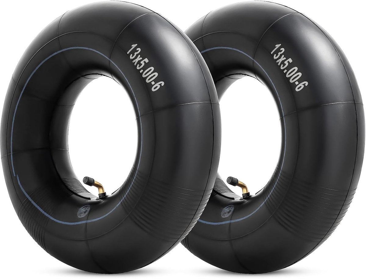 Binnenband 13 x 5.00-6 Inch - Heavy Duty - TR87 kromme ventiel - Geschikt voor quads en grasmaaiers - ShopVlot