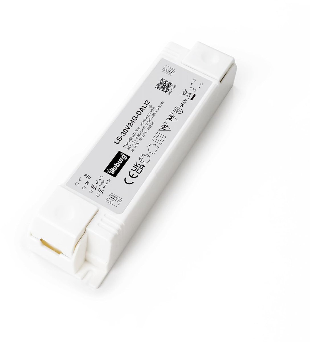 LED transformator 24V 9W - 30W dimbaar - DALI PUSH - flikkervrij dimmen - ShopVlot