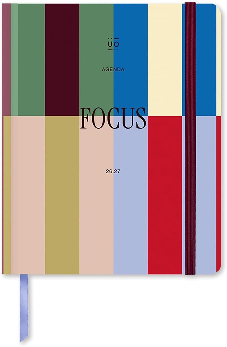 Schoolagenda - Veelkleurig - Mini-weekoverzicht - Stevige Hardcover met Comfortabele Opening - Voor Studenten