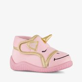 Thu!s meisjes pantoffels met eenhoorn roze goud - Maat 20 - Sloffen