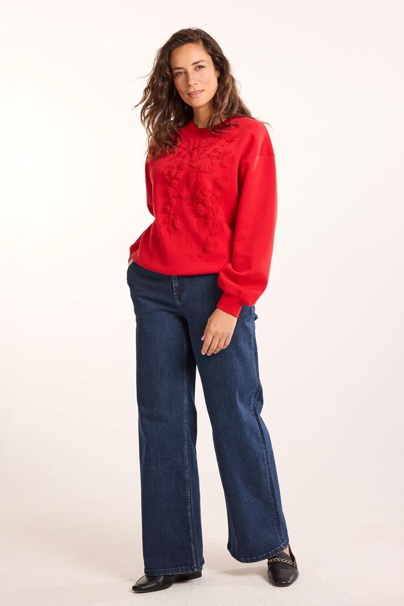 DIDI Dames Sweater Friend Salsa red maat 40