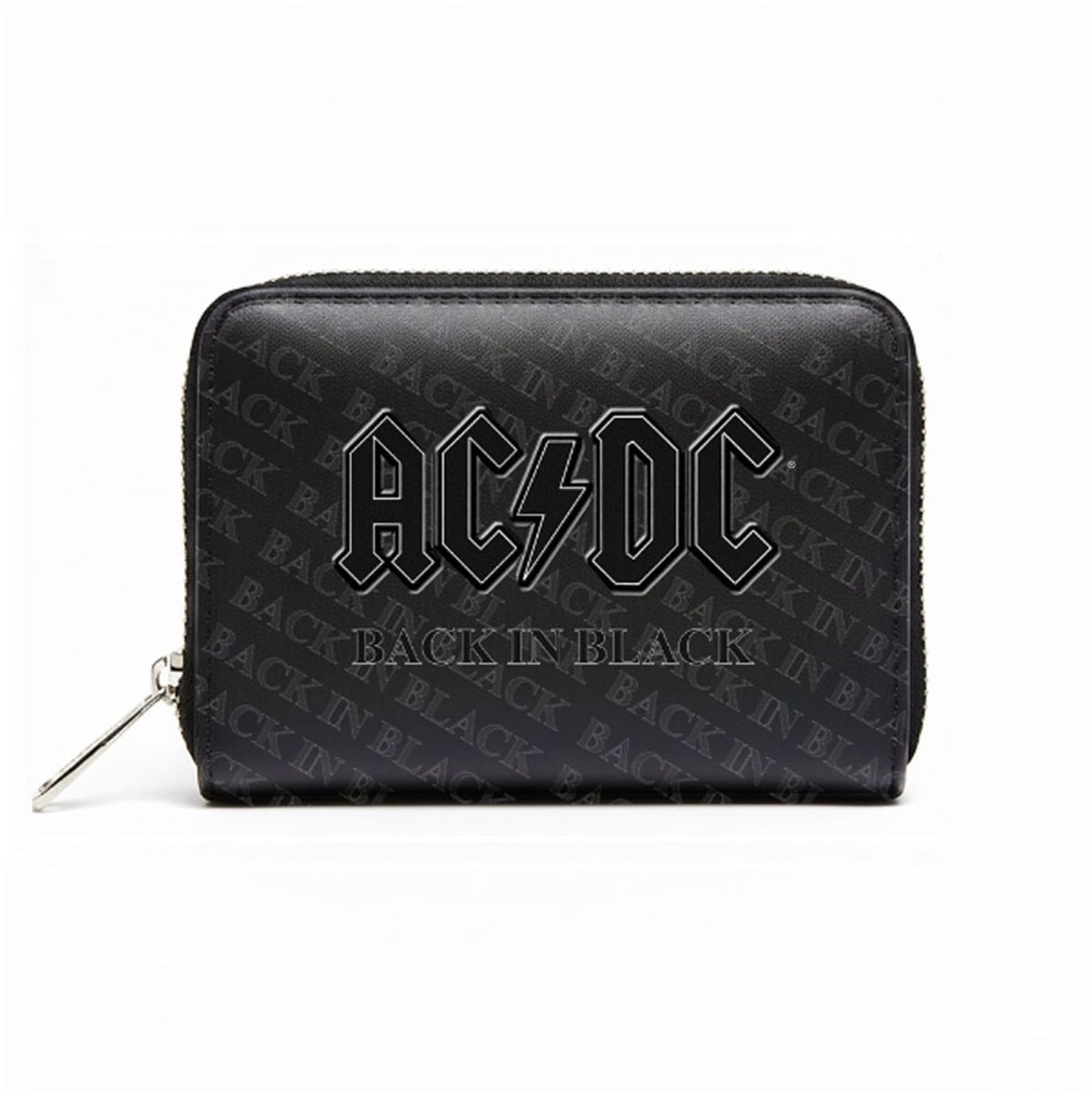 Rocksax AC/DC - Back In Black Portemonnee - Zwart