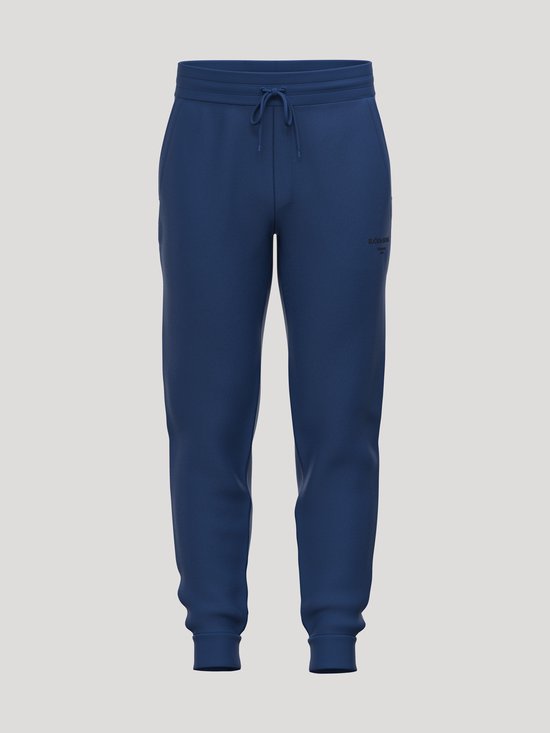 Donkerblauwe Björn Borg joggingbroek met trekkoord en logo, voorkant.